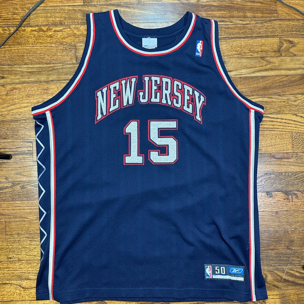 Vince Carter New Jersey Nets Reebok Jersey